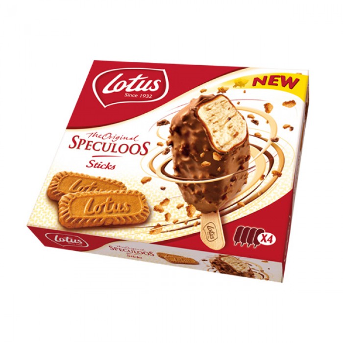 Lotus Speculoos Ice Cream Stick 360ml